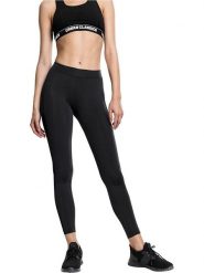 Urban Classics Legginsy sportowe w kolorze czarnym rozmiar: M. Czarne legginsy sportowe damskie Urban Classics, m, bez wzorów, z podwyższonym stanem, outdoorowe. Za 57.06 zł.