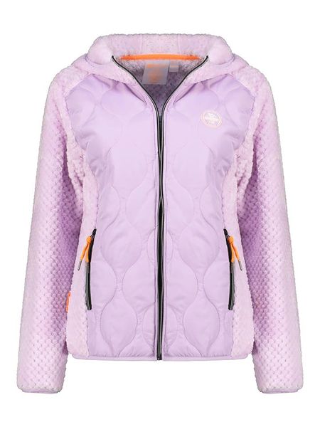 Geographical Norway Kurtka polarowa "Torsade" w kolorze lawendowym rozmiar: XXL. Różowe kurtki damskie Geographical Norway, xxl, bez wzorów, z polaru, bez kaptura. Za 175.26 zł.