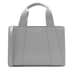 Torebka Simple. Szare torebki klasyczne damskie Simple, bez dodatków. Za 219.99 zł.