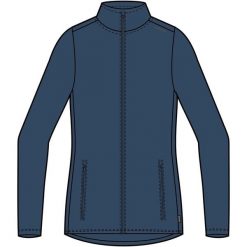 Bluza damska VIKING Tesero Lady. Niebieskie bluzy damskie Viking, l, bez wzorów, z materiału, bez kaptura. Za 239.90 zł.