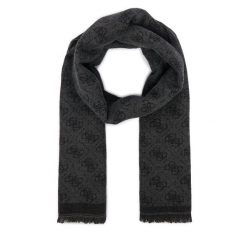 Szalik Guess. Szare szaliki damskie Guess, z aplikacjami. Za 234.99 zł.
