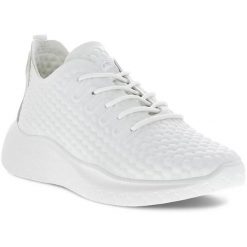 Adidasy ECCO Therap, Kobiety. Białe obuwie sportowe damskie ECCO, z syntetyku, bez zapięcia, na fitness i siłownię. W wyprzedaży za 490.00 zł.