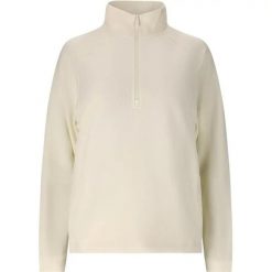 Bluza damska z zamkiem 1/2 Athlecia Franye. Brązowe bluzy damskie Athlecia, bez wzorów, z dresówki, bez kaptura. Za 228.00 zł.