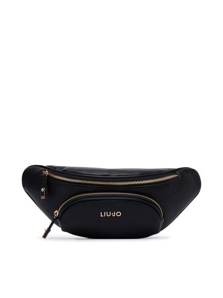 Liu Jo Nerka AF6213 E1019 Czarny. Czarne nerki i saszetki damskie Liu Jo, ze skóry, bez dodatków. Za 499.99 zł.