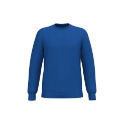 Bluza z okrągłym dekoltem z recyklingu Kariban. Niebieskie bluzy damskie KARIBAN, l, bez wzorów, z bawełny, bez kaptura. Za 128.50 zł.
