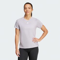 Koszulka treningowa damska adidas AEROREADY Essentials. Czarne bluzki damskie Adidas, xs, bez wzorów, z materiału, bez kołnierzyka, bez ramiączek. Za 139.00 zł.