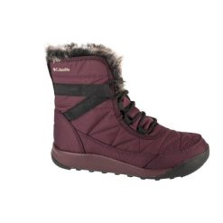 Buty zimowe damskie, Minx Shorty IV. Brązowe obuwie trekkingowe damskie Columbia, bez zapięcia. Za 319.99 zł.