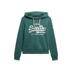 Bluza damska z kapturem Superdry. Zielone bluzy damskie Superdry, l, bez wzorów, z kapturem. Za 361.50 zł.