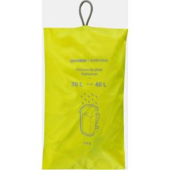 Pokrowiec przeciwdeszczowy na plecak 20/40 l. Zielone plecaki QUECHUA, bez wzorów, z materiału. Za 34.99 zł.