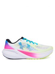 Under Armour Buty do biegania Velociti Pace 6009108 101 Biały. Białe obuwie sportowe damskie Under Armour, z materiału, bez zapięcia, do biegania. Za 479.99 zł.