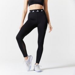 Legginsy fitness damskie Adidas. Legginsy damskie Adidas, l, bez wzorów, z materiału. Za 119.99 zł.