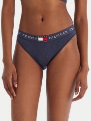 Tommy Hilfiger Figi klasyczne UW0UW06038 Granatowy. Niebieskie figi Tommy Hilfiger, bez wzorów, z bawełny. Za 99.99 zł.