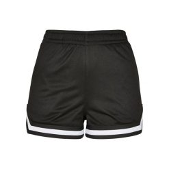 Damskie Szorty urban classic stripe mesh hot gt. Czarne spodenki sportowe damskie Urban Classics, na lato, bez wzorów, z meshu. Za 132.50 zł.