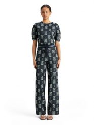 Scotch & Soda Spodnie w kolorze granatowym rozmiar: S. Niebieskie spodnie materiałowe damskie Scotch & Soda, bez wzorów, z materiału. Za 180.06 zł.