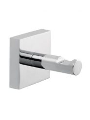 Tesa Haczyk "Ekkro" w kolorze srebrnym na szlafrok - 5 x 5 x 6,3 cm rozmiar: onesize. Szare szlafroki damskie tesa, bez wzorów, z materiału, bez kaptura. Za 83.42 zł.