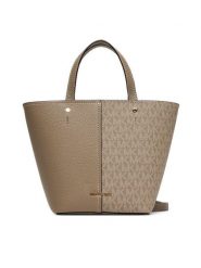 MICHAEL Michael Kors Torebka 32T5GFFC1B Beżowy. Brązowe torebki klasyczne damskie MICHAEL Michael Kors, ze skóry, bez dodatków. Za 899.99 zł.