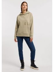 ELBSAND Bluza "Nordika" w kolorze szarobrązowym rozmiar: L. Brązowe bluzy damskie ELBSAND, l, bez wzorów, z kapturem. Za 175.67 zł.