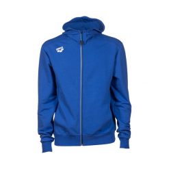 Bluza Arena Team Hooded Jacket Panel z kapturem. Niebieskie bluzy damskie Arena, bez wzorów, z kapturem. Za 319.00 zł.