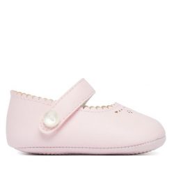 Baleriny Mayoral. Czerwone baleriny dziewczęce Mayoral, bez wzorów, bez obcasa, bez zapięcia. Za 79.99 zł.