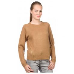 Odzież damska: Brave Soul Sweter Damski Allenb Xs Brązowy
