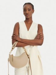 Coccinelle Torebka QKF Coccinellesunup E1 QKF 13 03 01 Beżowy. Brązowe torebki klasyczne damskie Coccinelle, ze skóry, bez dodatków. Za 1,399.00 zł.