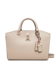 Guess Torebka HWVG96 55060 Beżowy. Brązowe torebki klasyczne damskie Guess, ze skóry, bez dodatków. Za 399.99 zł.