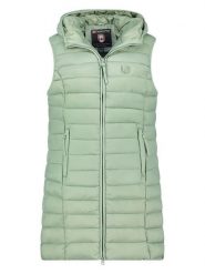 Canadian Peak Kamizelka pikowana "Vakitaleak" w kolorze zielonym rozmiar: M. Zielone kamizelki damskie Canadian Peak, m, bez wzorów, bez kaptura. Za 113.99 zł.