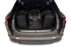 Torby Do Bagażnika Citroen C5 X 2021+ 4Szt Kjust. Czarne torby podróżne KJUST, bez wzorów, z kauczuku. Za 1,250.00 zł.