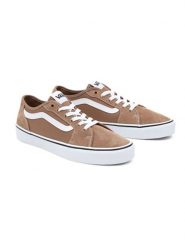 Vans Sneakersy w kolorze jasnobrązowym rozmiar: 45. Brązowe obuwie sportowe damskie Vans, z materiału, bez zapięcia. Za 147.45 zł.