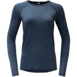 Bluza termoaktywna damska Devold Endurance Merino 130 Shirt. Niebieskie bluzy damskie Devold, m, bez wzorów, z materiału, bez kaptura. Za 287.00 zł.