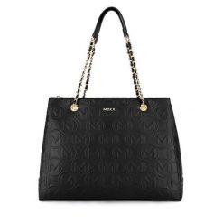 Torebka MEXX. Czarne shopper bag Mexx, bez wzorów, bez dodatków. Za 249.99 zł.