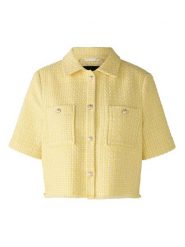 Oui Kurtka koszulowa w kolorze żółtym rozmiar: 38. Żółte kurtki damskie Oui, bez wzorów, bez kaptura. Za 173.99 zł.