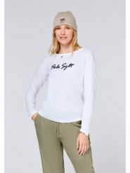 Polo Sylt Koszulka w kolorze białym rozmiar: XXL. Białe bluzki damskie Polo Sylt, xxl, bez wzorów, z bawełny, bez kołnierzyka, bez ramiączek. Za 70.24 zł.
