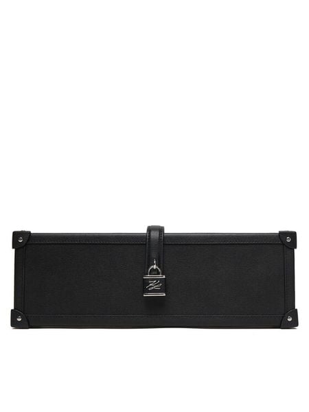 KARL LAGERFELD Torebka B1W30265 Czarny. Czarne torebki wieczorowe damskie KARL LAGERFELD, bez wzorów, bez dodatków. Za 1,329.00 zł.