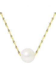 Pearl Addict Złoty naszyjnik z perłą - dł. 42 cm rozmiar: onesize. Białe naszyjniki damskie Pearl Addict, z perłą, złote. Za 1,022.99 zł.