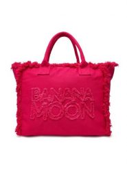 Banana Moon Torebka Carmani Carlina KBJ53 Różowy. Czerwone torebki klasyczne damskie Banana Moon, z materiału, bez dodatków. Za 349.99 zł.