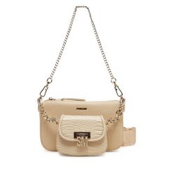 Torebka Steve Madden. Brązowe torebki klasyczne damskie Steve Madden, bez wzorów, bez dodatków. Za 249.99 zł.