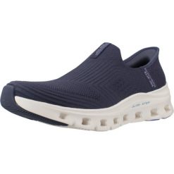 Buty SKECHERS GLIDE STEP PRO SLIP-INS Niebieski. Niebieskie obuwie sportowe damskie Skechers, bez zapięcia, trekkingowe, Skechers Sport. Za 359.99 zł.