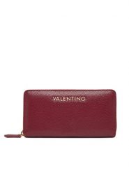 Valentino Portfel Divina VPS1R4155G Bordowy. Czerwone portfele damskie Valentino, bez wzorów, ze skóry. Za 229.99 zł.