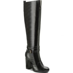 Kozaki TWINSET - Stivale CA7PME Nero 00006. Czarne kozaki damskie Twinset, ze skóry. W wyprzedaży za 899.00 zł.
