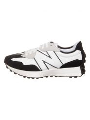 New Balance Skórzane sneakersy "327" w kolorze biało-czarnym rozmiar: 44,5. Białe obuwie sportowe damskie New Balance, bez zapięcia. Za 303.06 zł.