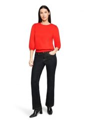 CARTOON Bluza w kolorze czerwonym rozmiar: 42. Czerwone bluzy damskie Cartoon, bez wzorów, bez kaptura. Za 106.13 zł.