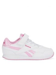 Reebok Sneakersy ROYAL CL JOGGER 3.0 1V 100220346 Biały. Białe buty sportowe dziewczęce Reebok, z tworzywa sztucznego, bez zapięcia. Za 169.99 zł.