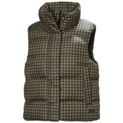 Damska kurtka bez rękawów Helly Hansen Jade. Brązowe kurtki damskie Helly Hansen, na zimę, bez wzorów, z puchu, bez kaptura. Za 666.00 zł.