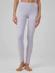 4F Legginsy sportowe w kolorze fioletowym rozmiar: M. Różowe legginsy damskie 4F, m, bez wzorów, z materiału, outdoorowe. Za 68.95 zł.