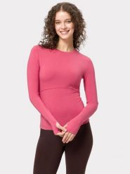 Les Lunes Koszulka sportowa "Flow" w kolorze różowym rozmiar: L. Różowe koszulki sportowe damskie Les Lunes, l, bez wzorów, z materiału, bez ramiączek, outdoorowe. Za 113.99 zł.