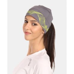 Czapka do biegania unisex Kilpi TAIL-U. Szare czapki damskie Kilpi, bez wzorów. Za 158.99 zł.