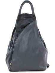 Anna Morellini Skórzany plecak "Novara" w kolorze szarym - 29 x 34 x 13 cm rozmiar: onesize. Szare plecaki Anna Morellini, bez wzorów, z materiału. Za 304.99 zł.