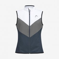 Kamizelka damska Club 22. Niebieskie kamizelki damskie Head, m, bez wzorów, z syntetyku, bez kaptura. W wyprzedaży za 175.00 zł.