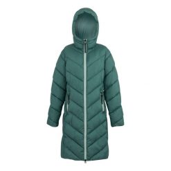 Kurtka Ocieplana Damska Anita. Zielone kurtki damskie Regatta, bez wzorów, z puchu, bez kaptura. Za 274.99 zł.